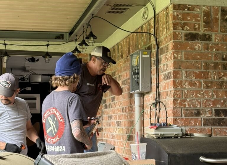 Schultz Family Electric on-site electrical work
